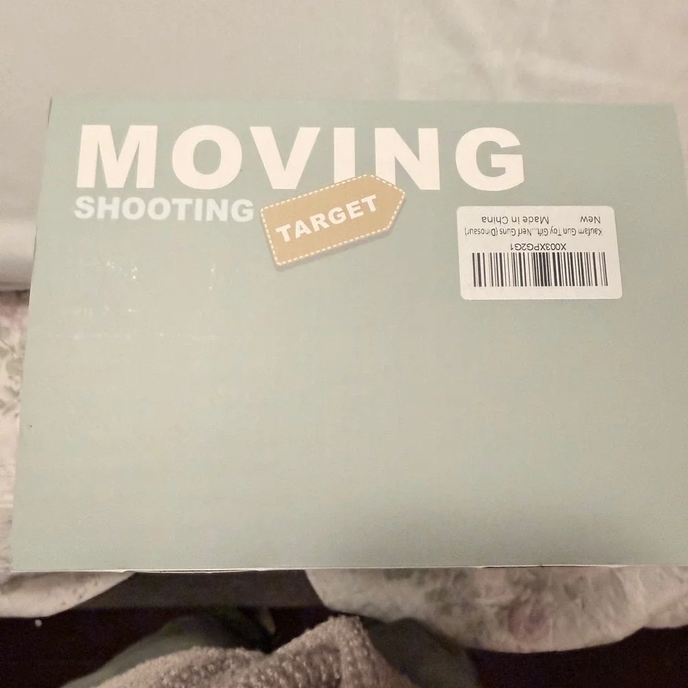 Kaufam Moving Shooting Target Kids One Size Multicolor New‎ Dinosaur Air Gun Toy
